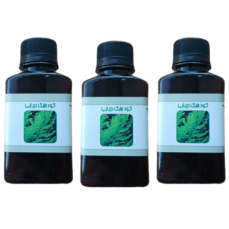 کود مایع جلبک دریایی مدل raw material حجم 120 میلی لیتر بسته 3 عددی