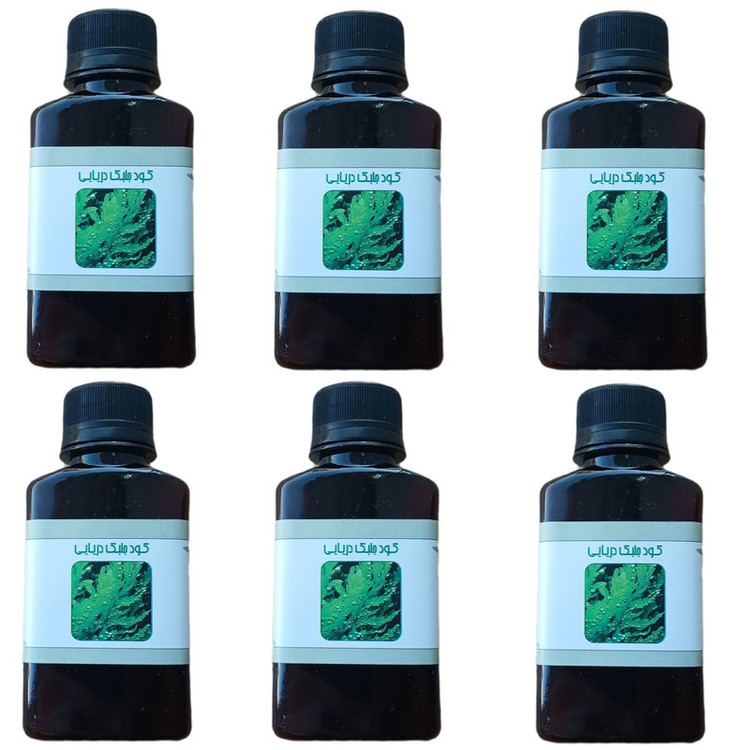 کود مایع جلبک دریایی مدل raw material حجم 120 میلی لیتر بسته 6 عددی