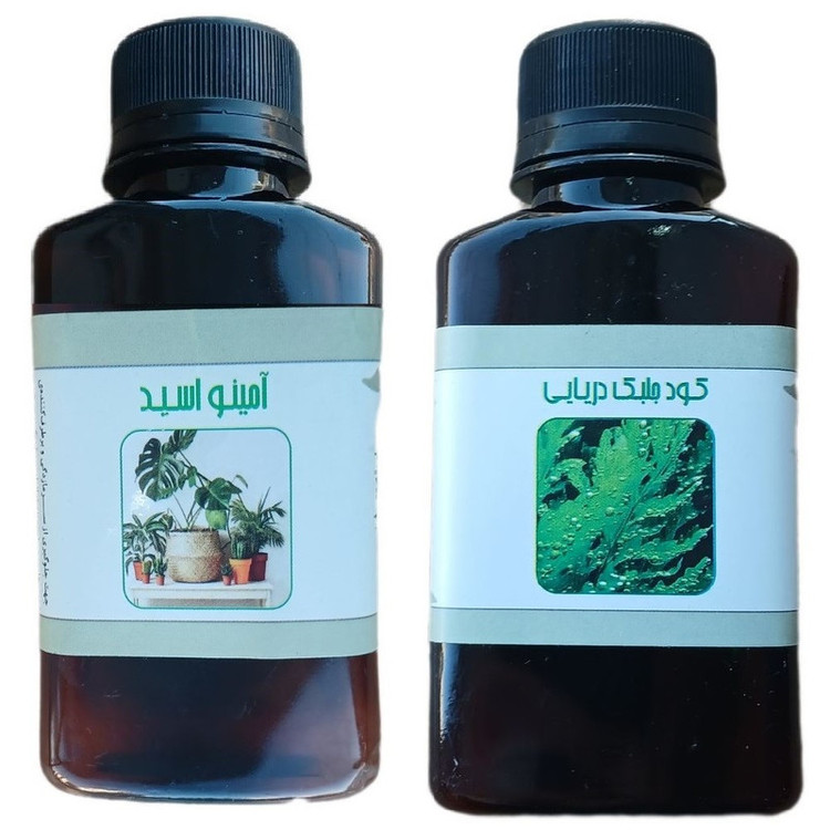 کود مایع امینو اسید و جلبک دریایی مدل life drop حجم 110 میلی لیتر