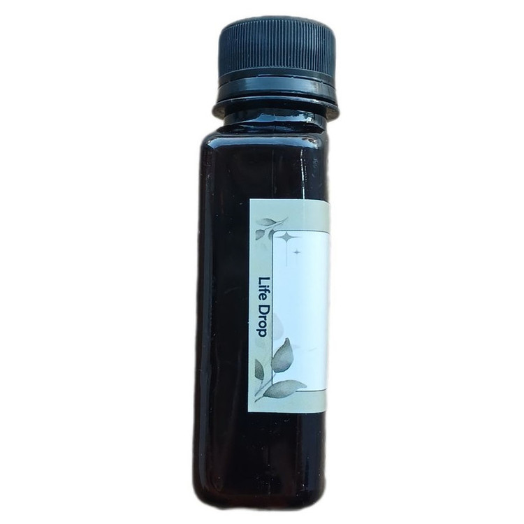 کود مایع کود کامل گیاهان سبز مدل life drop حجم 110 میلی لیتر بسته 2 عددی