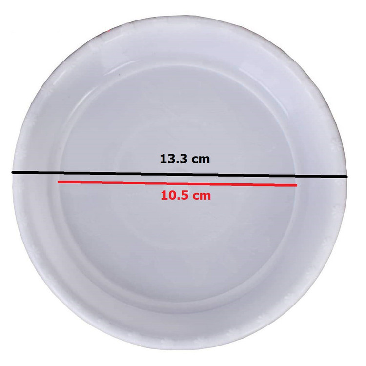 زیرگلدانی مدل p4 - 13.3 cm (10.5) بسته 6 عددی