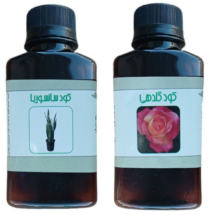 کود مایع سانسوریا و گلدهی مدل life drop حجم 110 میلی لیتر بسته 2 عددی