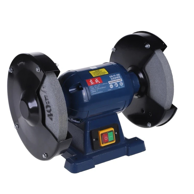 سنگ سنباده صنعتی رومیزی 25 میلیمتری 500 وات دانگ چنگ ( DCA - دی سی ای ) مدل D3SE250-s3e-ff-250 ( سنگ سنباده فوق صنعتی )
