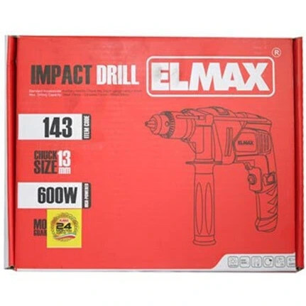 دریل چکشی 13 میلیمتری المکس مدل I.D 143 ( آکبند شرکتی )