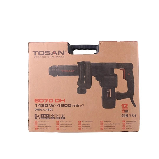 چکش تخریب 7 کیلویی 1480 وات استخوانی توسن مدل 6070DH ( آکبند شرکتی )