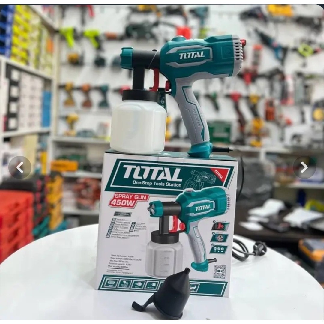 پیستوله برقی 450 وات صنعتی توتال مدلTT3506با 24 ماه گارانتی و ارسال رایگان