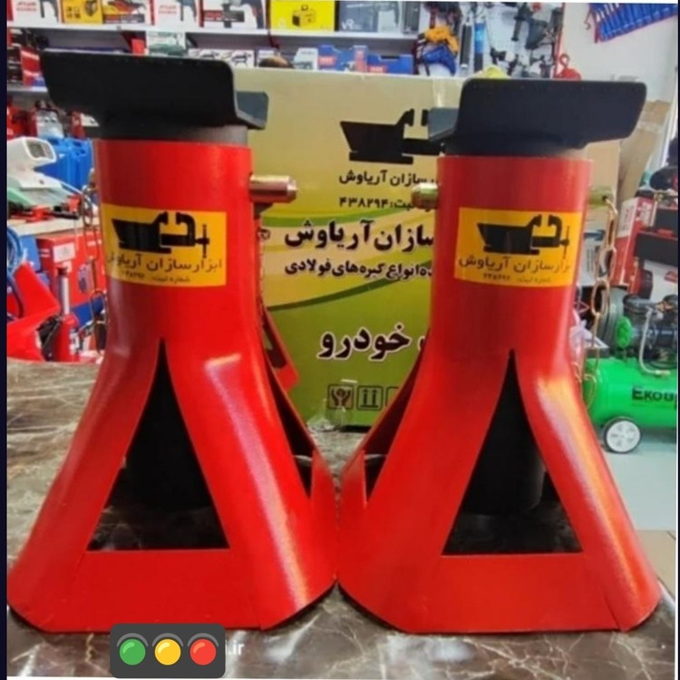 خرک فولادی کارگاهی4 تن ورق 3 میل ابزار سازان آریا با 18 ماه گارانتی تعویض تعداد 1 عددی ارسال رایگان