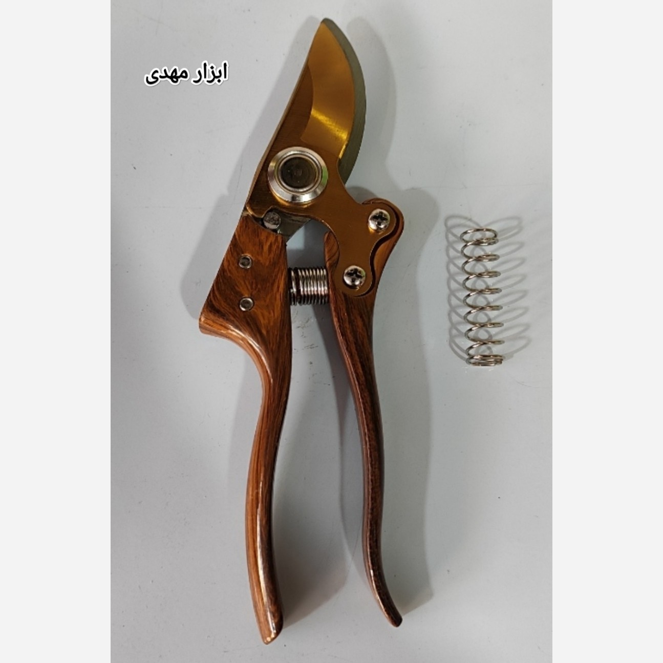 قیچی باغبانی 8 اینچ طرح ژاپن sky5 فولادی با فنر اضافه