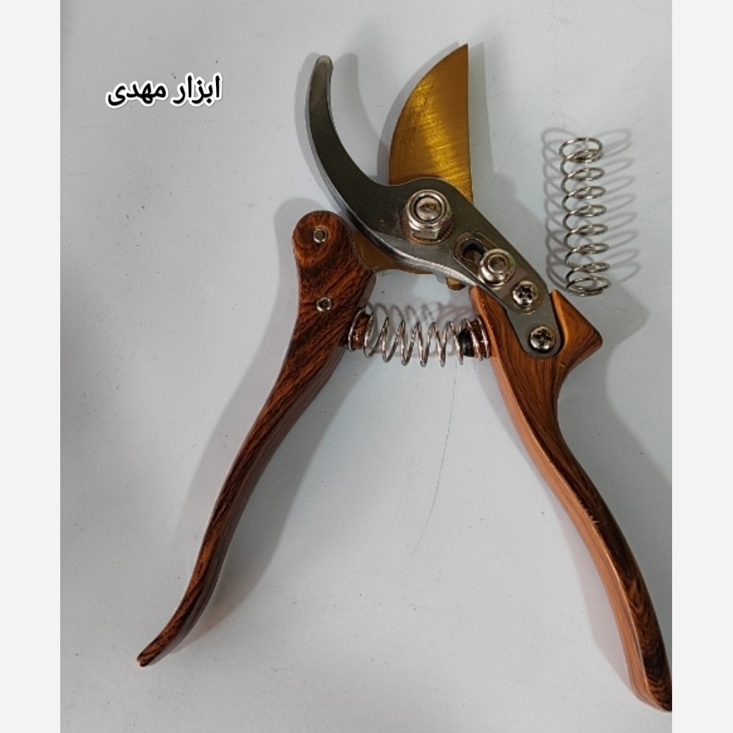 قیچی باغبانی 8 اینچ طرح ژاپن sky5 فولادی با فنر اضافه
