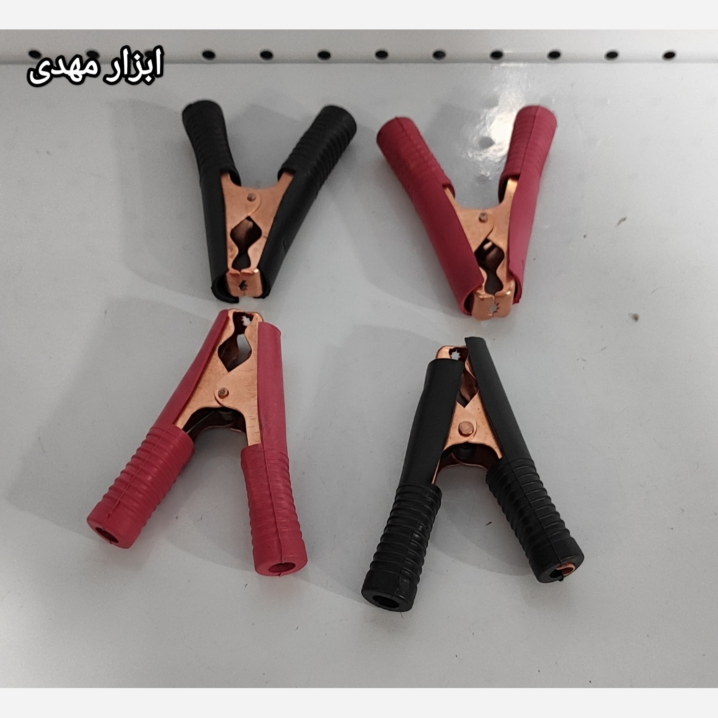 گیره سوسماری متوسط 9 سانتی 4 عددی مخصوص کابل اتصال (باتری ب باتری) ارسال رایگان