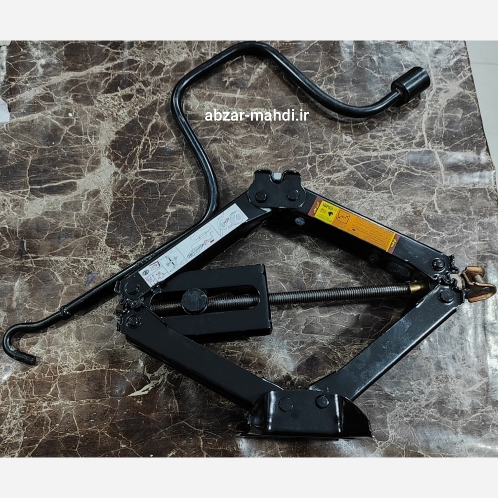 جک بالابر سنگین پژو 405 شرکتی مدد با دسته هندلی و سری بکس 19